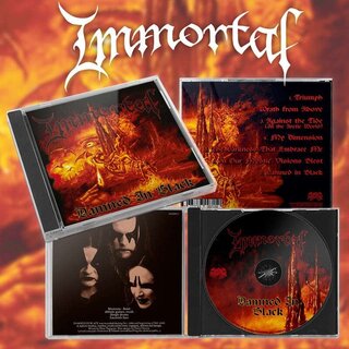 Immortal - Damned In Black (jewelCD)