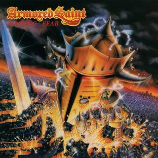 Armored Saint - Raising Fear (lim. 12 LP) Fiery Orange Marbled