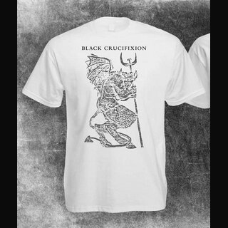 Black Crucifixion - Devil (lim. White T-Shirt)