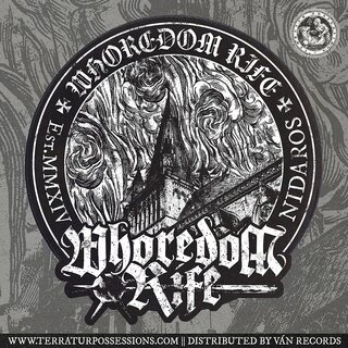 Whoredom Rife - Backpatch