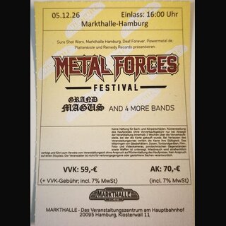Metal Forces Festival 2026 Ticket