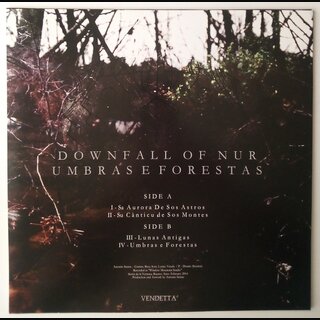 Downfall Of Nur - Umbras E Forestas (Black Vinyl)