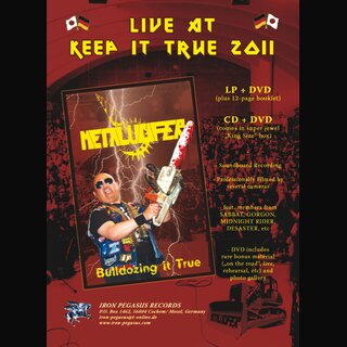 Metalucifer - Bulldozing It True (12 LP + DVD)