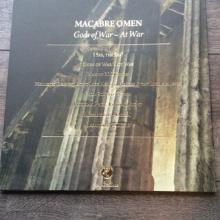 Macabre Omen - Gods Of War - At War (lim. 12 2LP)