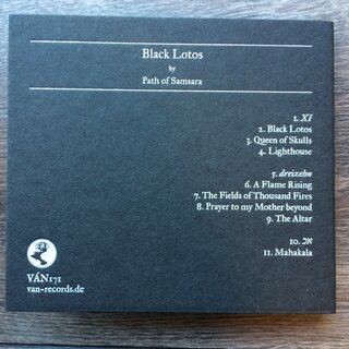 Path of Samsara - Black Lotos hardcover digiCD