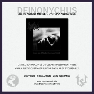 Deinonychus - Ode To Acts Of Murder, Dystopia and Suicide (12 LP)
