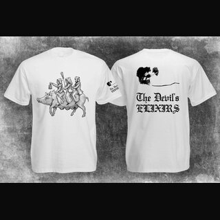The Devils Elixirs - Old Darkness Only (White T-Shirt)