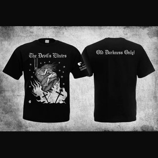 The Devils Elixirs - Old Darkness Only (Black T-Shirt)