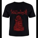 Wallachia -  Vlad Tepes Red (Black T-Shirt)